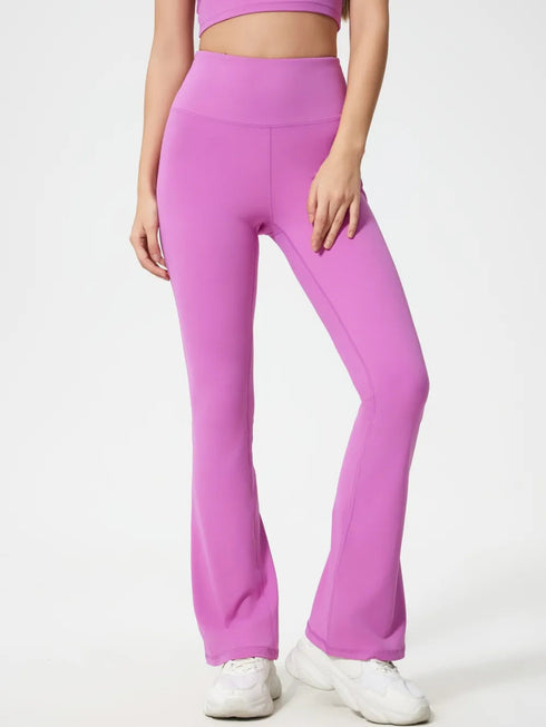 'Elle' High Waist Active Pants - Celes Fashion